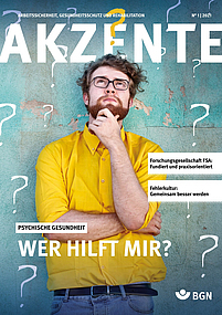 Titelbild Akzente N° 1 | 2021