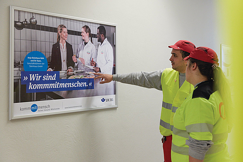 kommmitmensch-Kampagne Sicherheit und Gesundheit